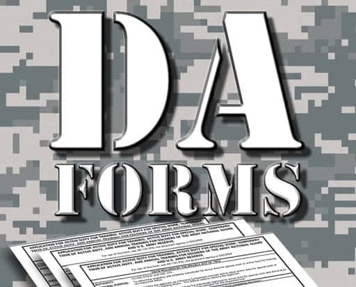 The Army Publishing Directorate 2 DA Forms